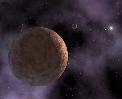 Artist\'s impression of Sedna