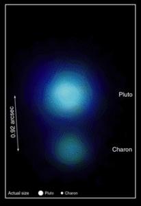 Pluto and Charon image