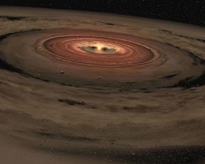 A brown dwarf planetary system