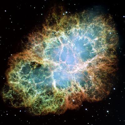 High resolution image of Crab Nebula