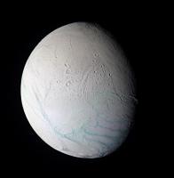 Enceladus in False Color