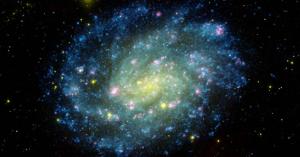 Spiral galaxy NGC 300