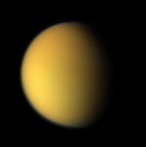 Titan in natural light