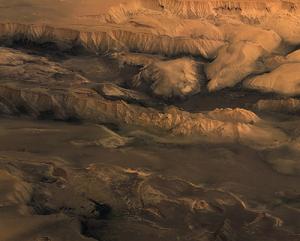 Valles Marineris at widest point