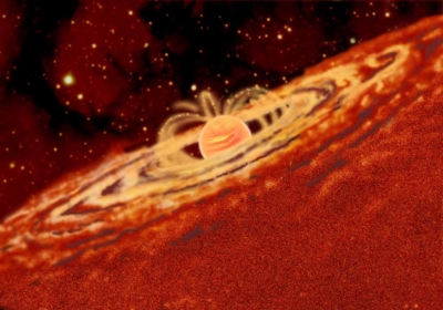 Artist's conception of planemo disk