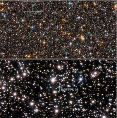 Hubble transit search