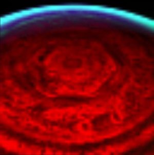 Saturn's odd hexagon