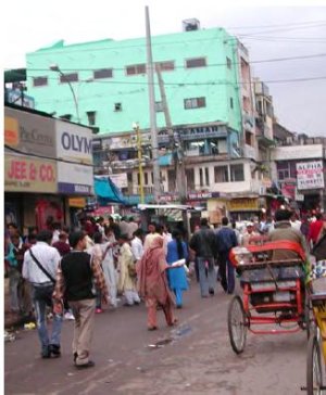 A Delhi bazaar