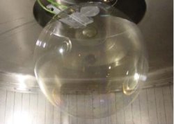 Laboratory bubble demonstrated