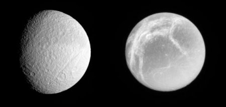 Tethys and Dione