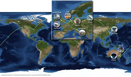 Worldwide VLBI Array