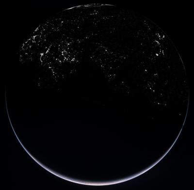 Rosetta view of Earth