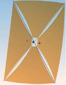 Proposed solar sail
