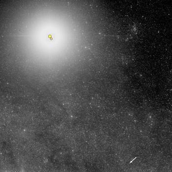 Alpha Centauri stars including Proxima